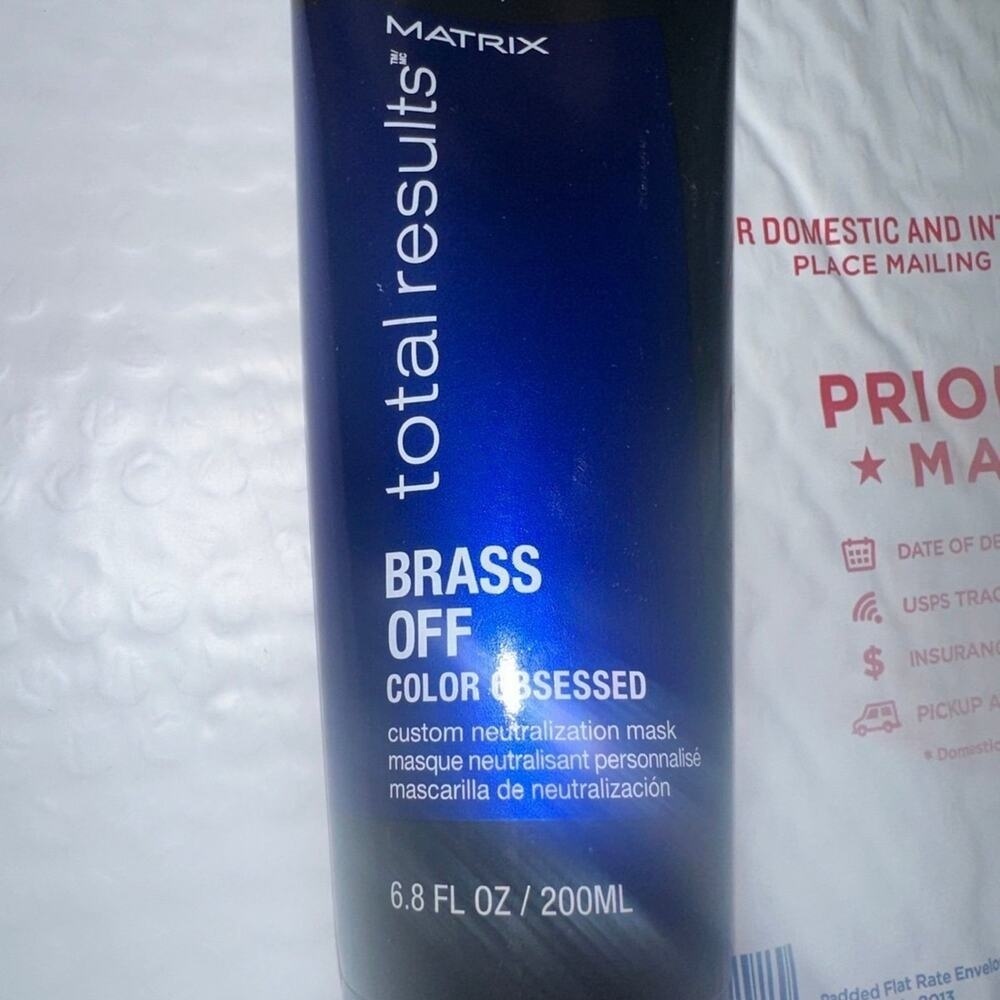 Matrix Total Results Brass Off Color Obsessed Neutralization Mask 6.8oz 200ml